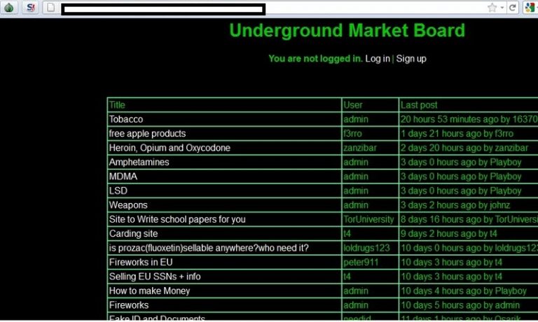 Darknet Market Vendors Search